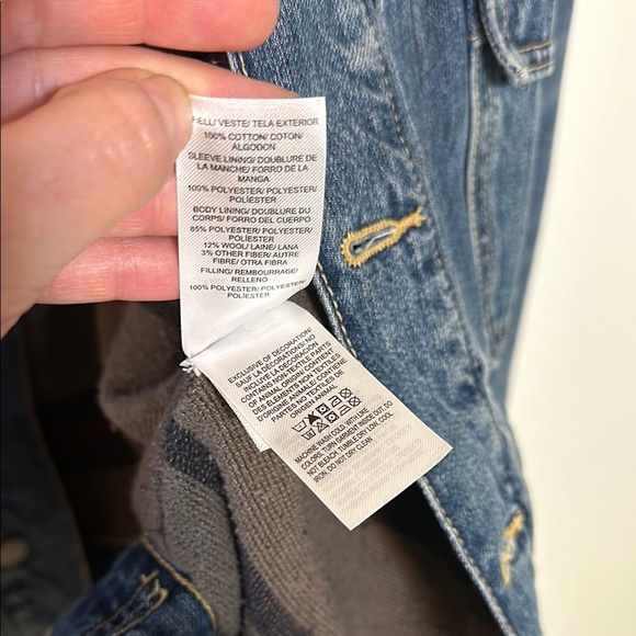 Lucky Brand Yellowstone Denim Jacket with Patch Detail - Picture 3 of 7